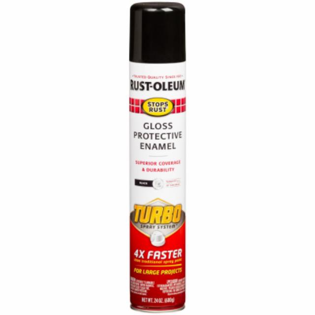 Where to rent Spray Paint, Gloss Black, Turbo 24oz. in Bowling Green FL